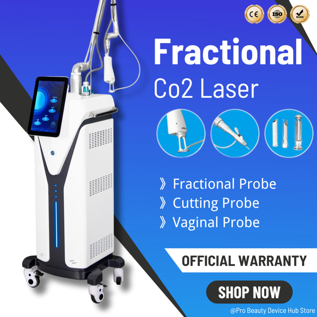 Standing CO2 Laser Beauty Equipment for Carbon Peel Skin Firming Pigmentation Removal and Salon Anti-Aging Therapy