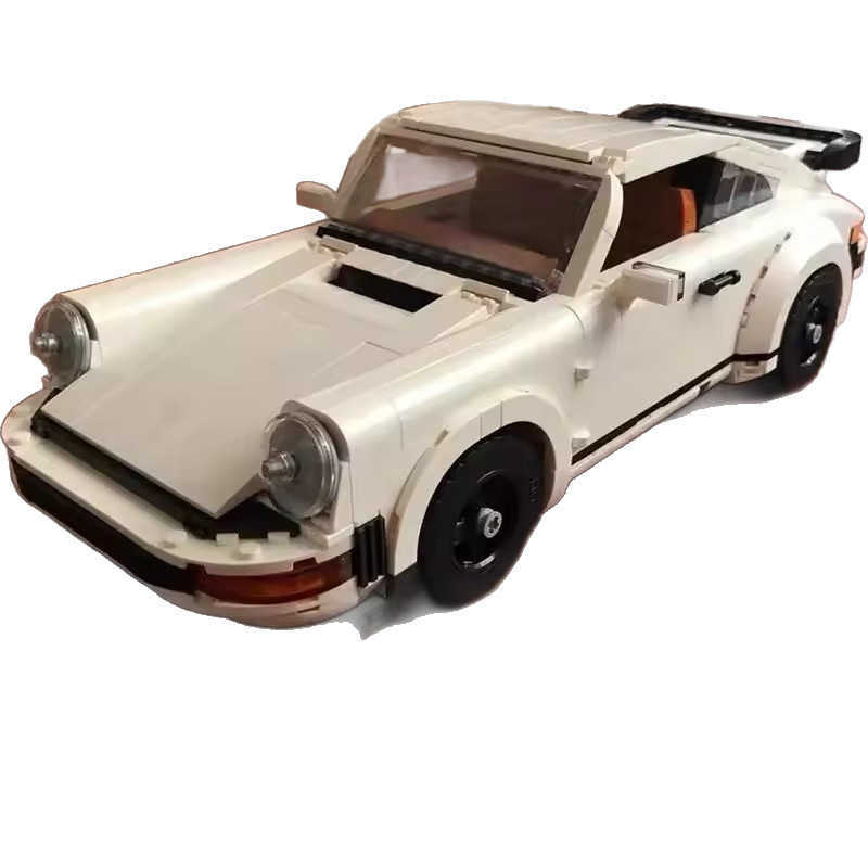Mechanical set Chinese building blocks retro Baoshijie 911turbo Racing Car 10295 high-difficulty assembly building blocks W250318