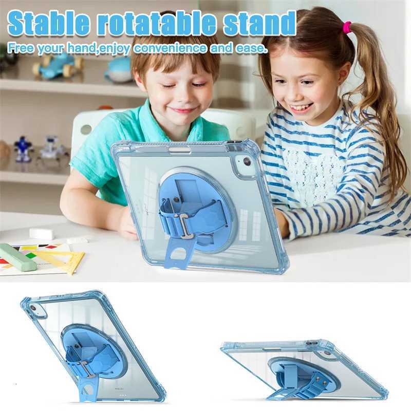 For iPad Air 11 4th 5th 10th 109 102 9th A16 11th Generation Case Hand Strap Tablet Cover for iPad Pro 11 129 13 inch Funda Z250922