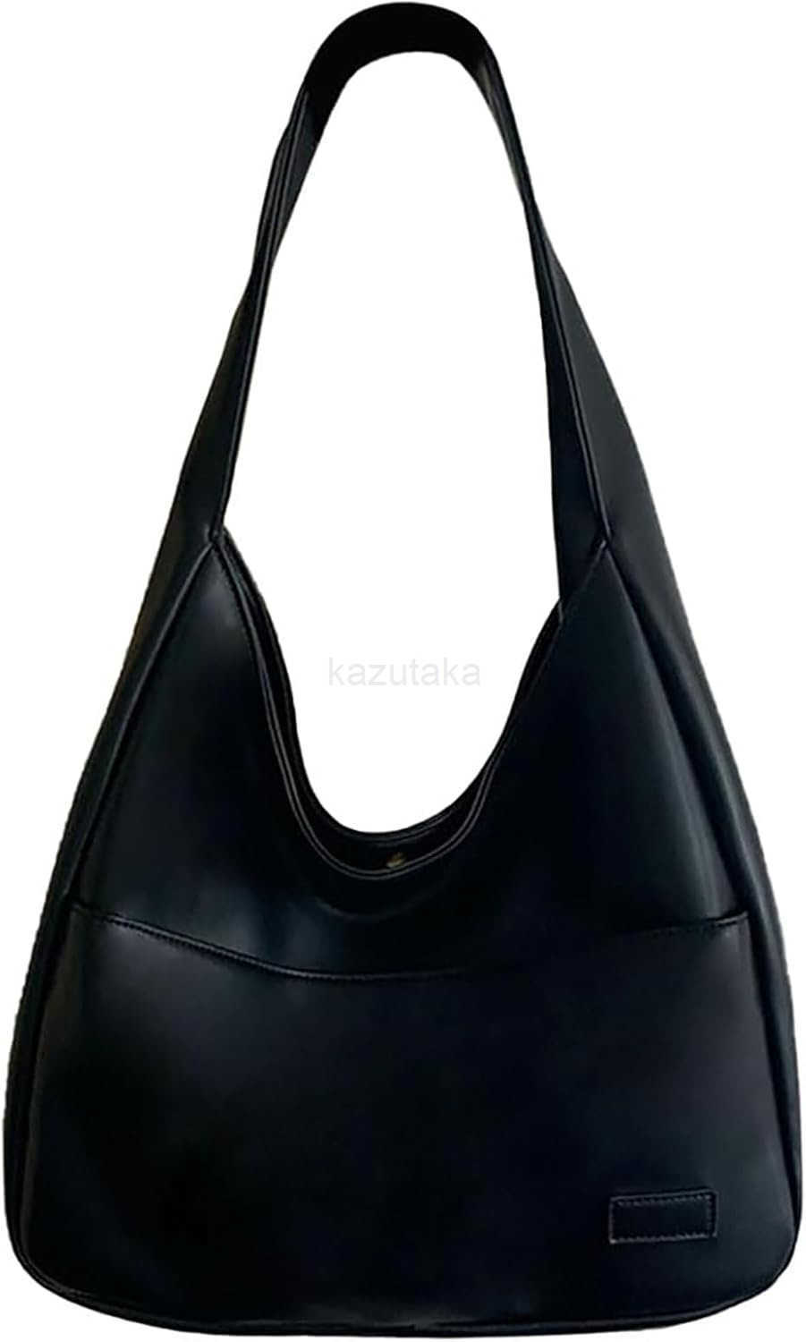 Brown Leather Tote Bag Large Capacity Womens Everyday Hobo Weekender Purse Z250922