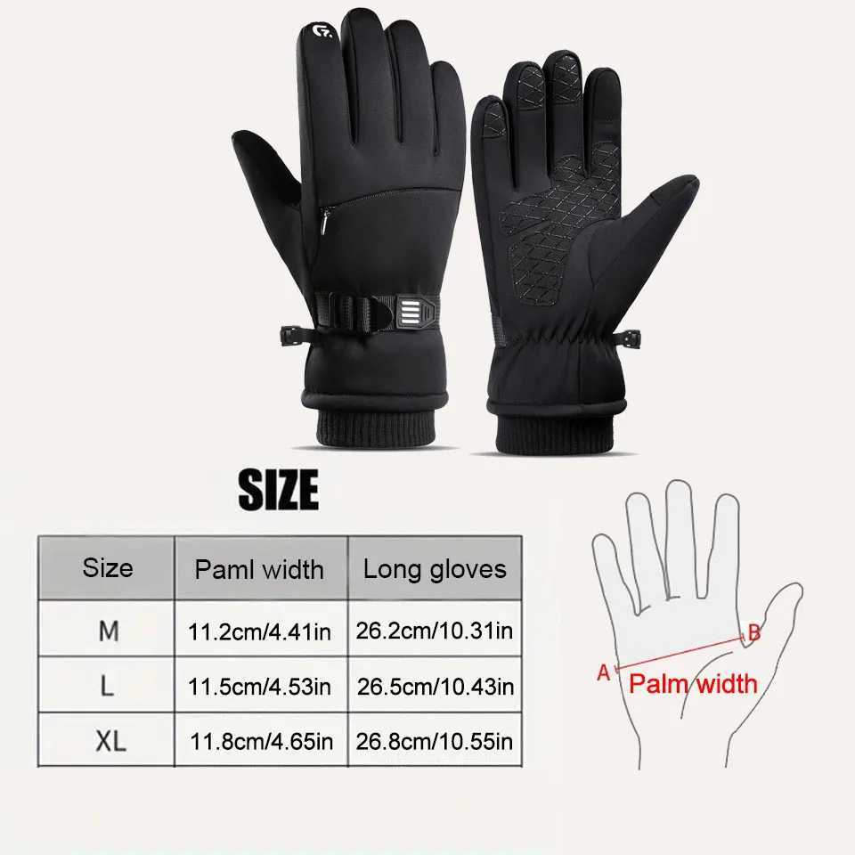 GTUBIKE Winter Gloves Touchscreen Warm Gloves Antislip Outdoor Sports Road Bike Cycling Gloves for DrivingSkiingRunning J250922