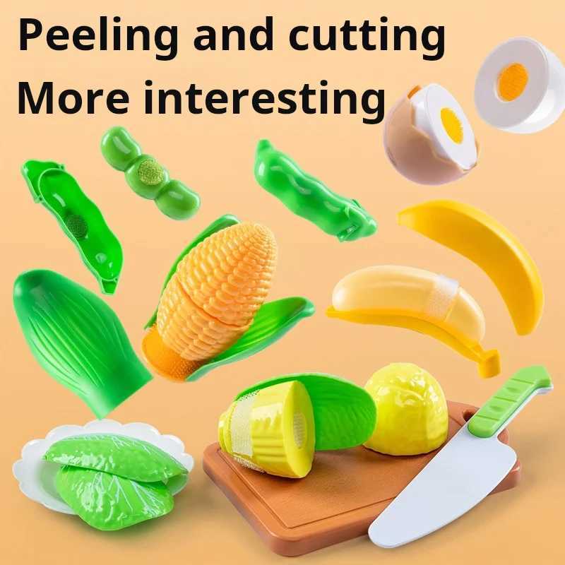 DIY Fruit Cutting Toys Vegetables Fruits And Vegetables ParentChild Simulation Kitchen Food Childrens Birthday Gifts C250922
