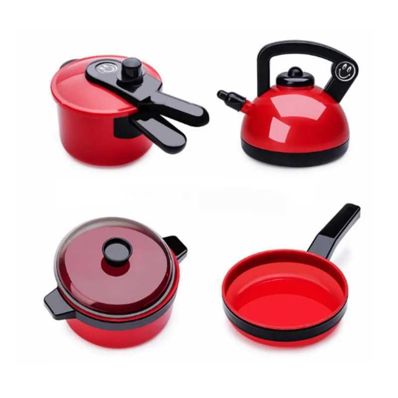 Cooking Set for Children Play House Simulation Kitchen Tableware Induction Cooker Toys Interactive Boy and Girl Birthday Gift C250922