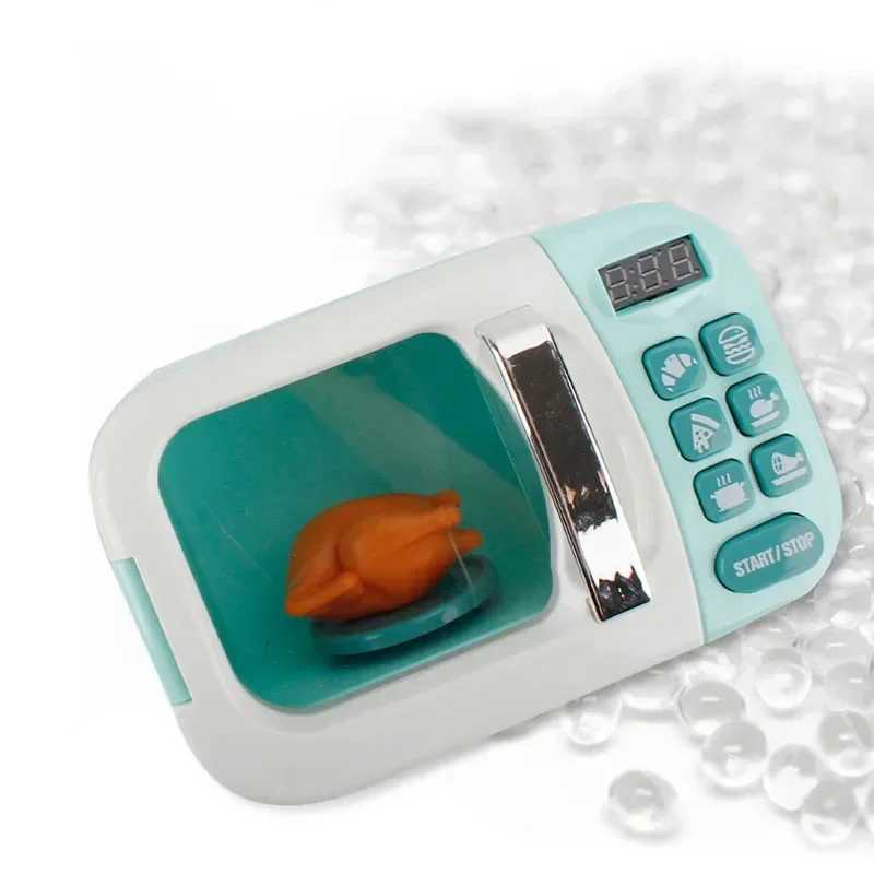 Pretend Kitchen Toys Play Kitchen Accessories Set for Kids Coffee Maker Mixer Toaster with Realistic Lights Sounds C250922