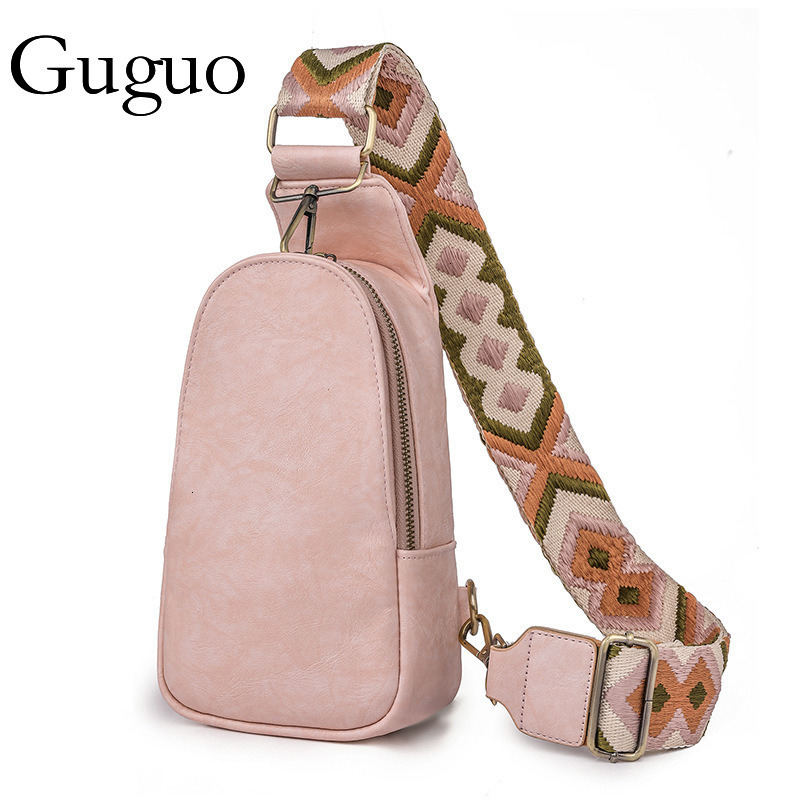 Guguo Designer Bag 2025 New Women's Bag Waist Bag Crossbody Bag Fashion Women's Chest Bag Women's Bag Luxury Bag Amazon Wholesale Bags