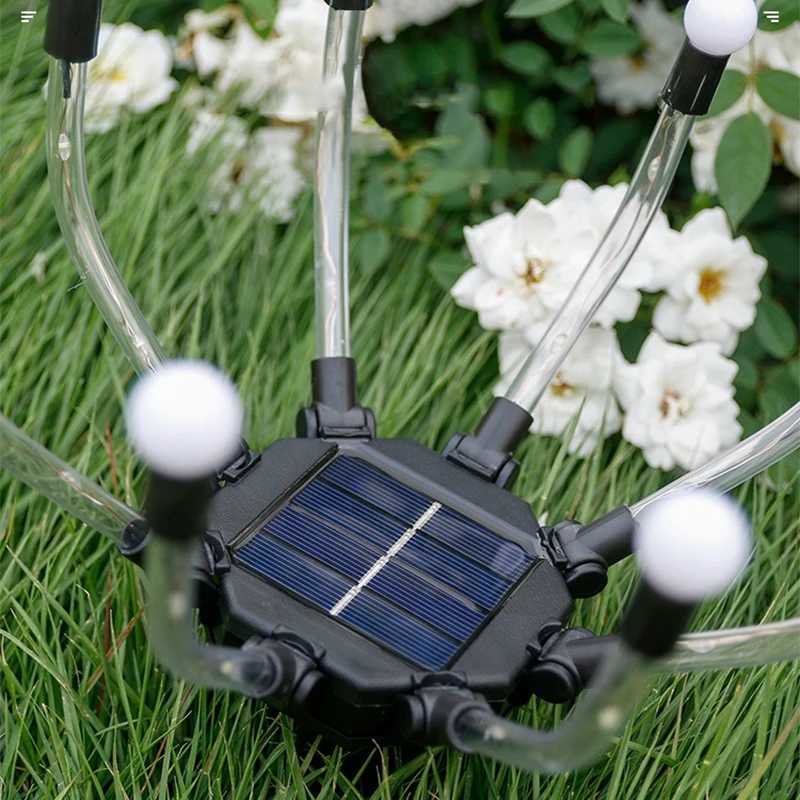 Solar Lawn Lights Outdoor Waterproof Garden Light Auto OnOff Pathway LED Lighting for Yard Landscape Decor Solar Powered Lamp C250922