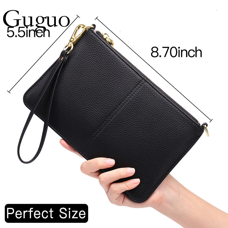 Guguo Designer Bag Women's Clutch Bag 2025 New Simple Casual Single Shoulder Luxury Bag Crossbody Bag PU Phone Bag In Stock One Piece Dropshippin