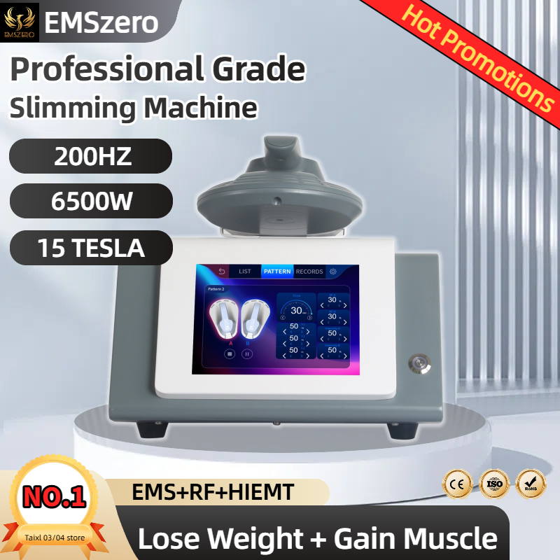 Hot EMSzero Neo Hiemt Rf EMS Ssulpt Slimming Electro Magnetic Stimulation Body Sculpting and Muscle Building Machine Body Fat Burning Muscle Building 
