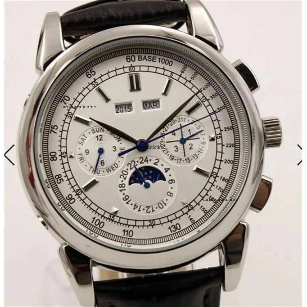 Super Complication 5270G Automatic Mechanical Watches for Men with Moon Phase Perpetual Calendar Mens Watch