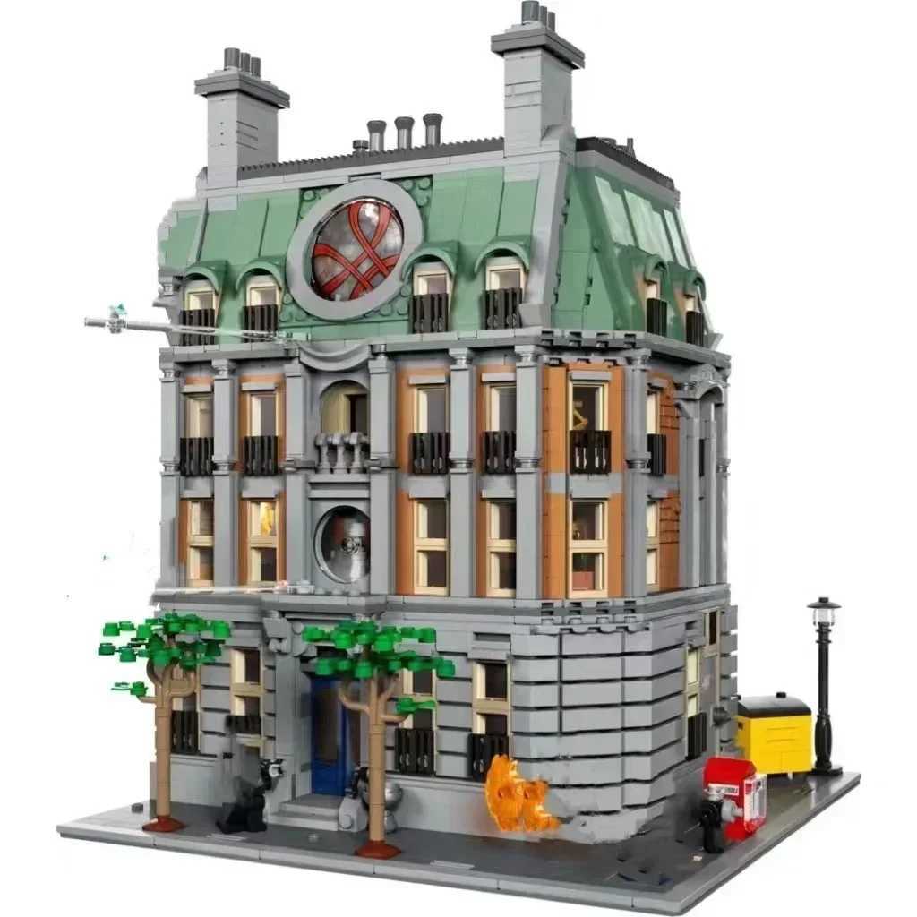 2708pcs Modern Urban Streetscape 76218 Model Building Block Assembly Brick Architecture Christmas Toys Boy Kids Birthday GiftsXJ250922 - view 3