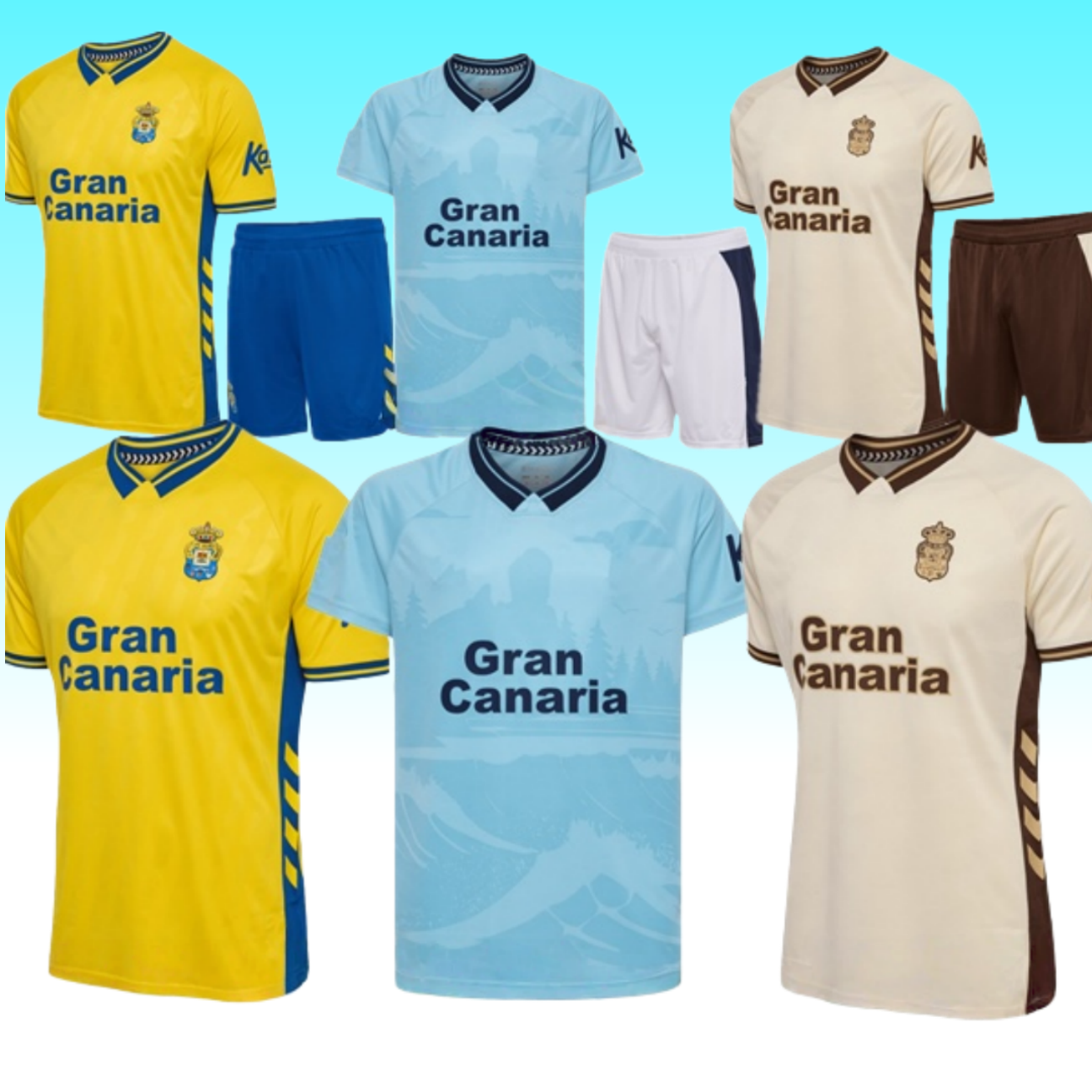 25 26 Las Palmas Soccer Jerseys HERRERA SANDRO Vieira Jesus Mesa Las Palmass home and away Las Palmas Sports Union 3rd game Penaranda football mens kids shirt