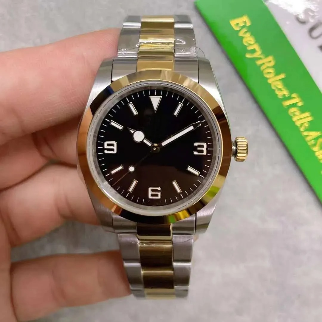 U1 Top AAA Luxury Watch Exp Air King High Quality Day Date Series 116900 216570 Automatic Mechanical Sky Movement 316 Steel Bran Wiatch Wholesale Mont