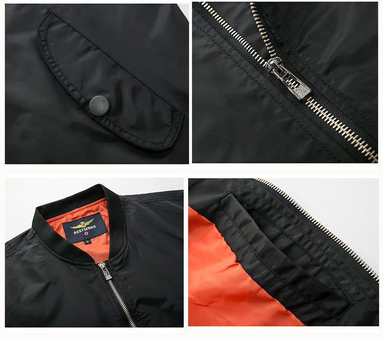 Men's Jackets Stylish Casual Can Am Streetwear Bomber Coat Air Pilot Windbreaker Thick Motorcycle T Shirt 4xl 5XL