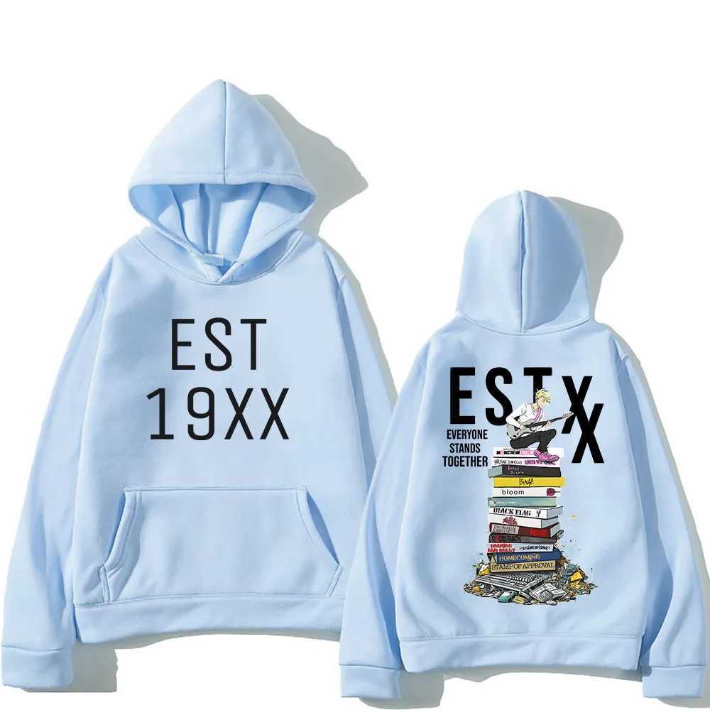 Hip Hop Sudaderas Hoodie Mgk Back Printing Gothic Comfortable Sweatshirt for Womenmen Korean Style Clothes Moletom Punk Hoody W250922