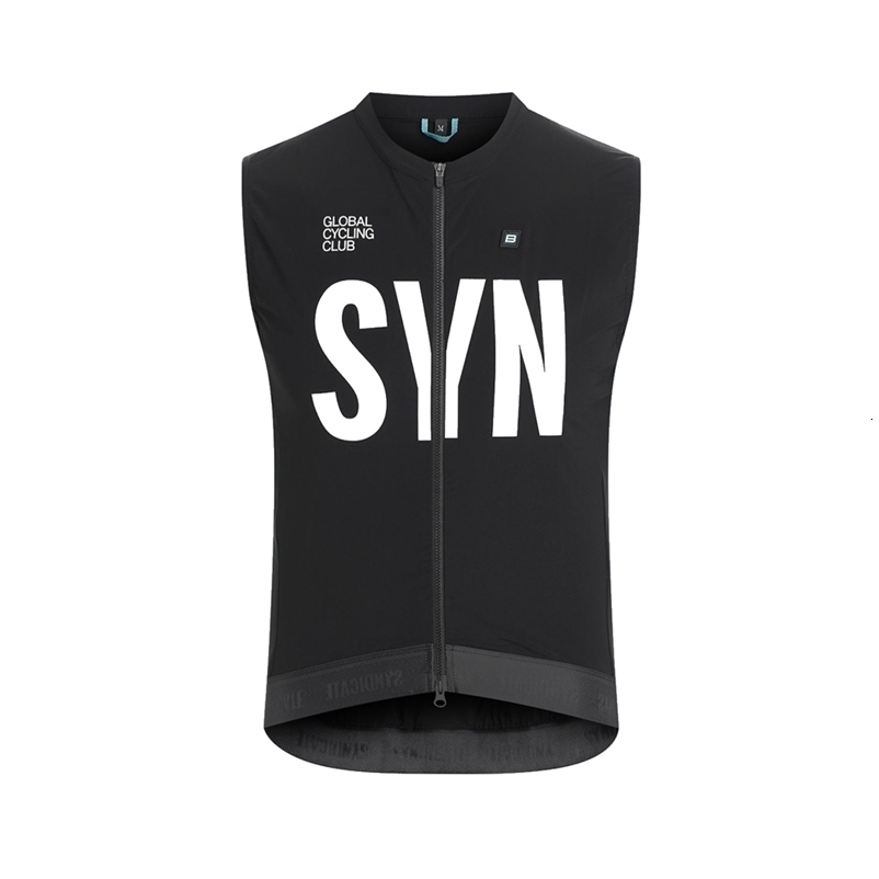 SYN 2 color wine red and black Unisex Riding Bicycle Vest Mens Windproof Cycling Gilet MTB Road Bike Gilet de vlo 250920