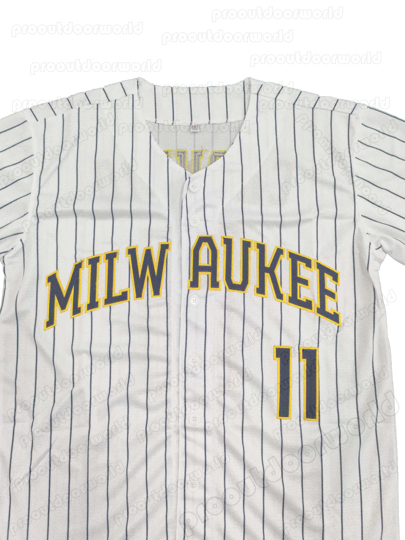 11 Jackson Chourio 2025 Baseball Jeresy Christian Yelich Brice Turang William Contreras Rhys Hoskins Sal Frelick Misiorowski Collins Durbin Custom Sti