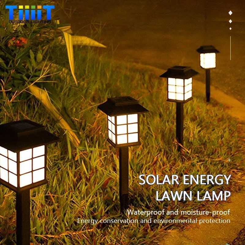 LED Solar Lawn Light Outdoor IP65 Waterproof Path Light Garden Road Lawn Courtyard Decoration Landscape Lighting Fixtures C250922