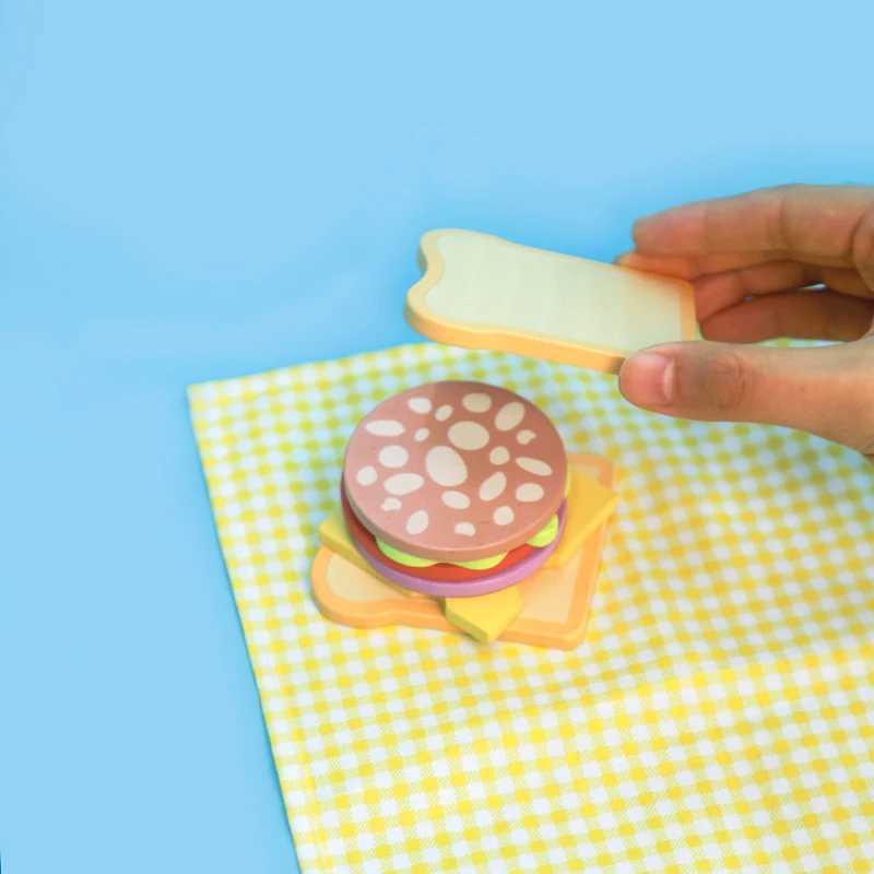 Play house Baby Wooden Simulation Magnetic Fruit Vegetable Cutting Kitchen Set Educational Pretend Playing Toys For Kids C250922