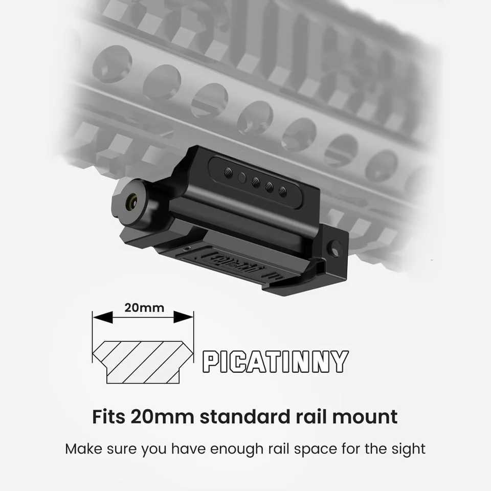 Feyachi PL31PL34 Laser Sight Compact Shockproof Red Dot Green Laser Sight with Picatinny Rail for Pistol Handgun Shotgun Rifle X250922