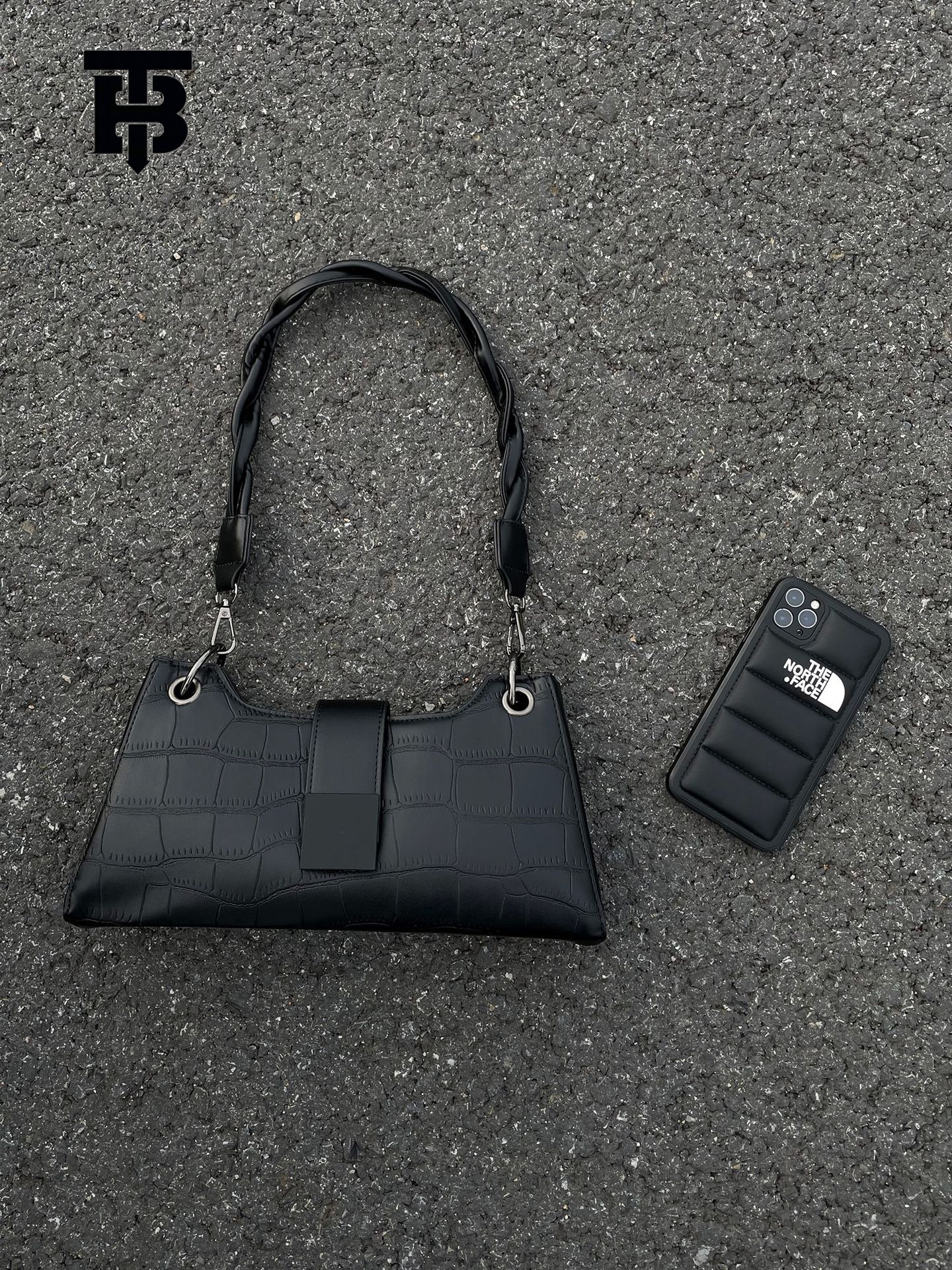 TB BHULAMTE Free Freight New Designer Bag High End One Shoulder Women's Underarm Bag 2025 Fashion Internet Celebrity Small Public Design Texture 