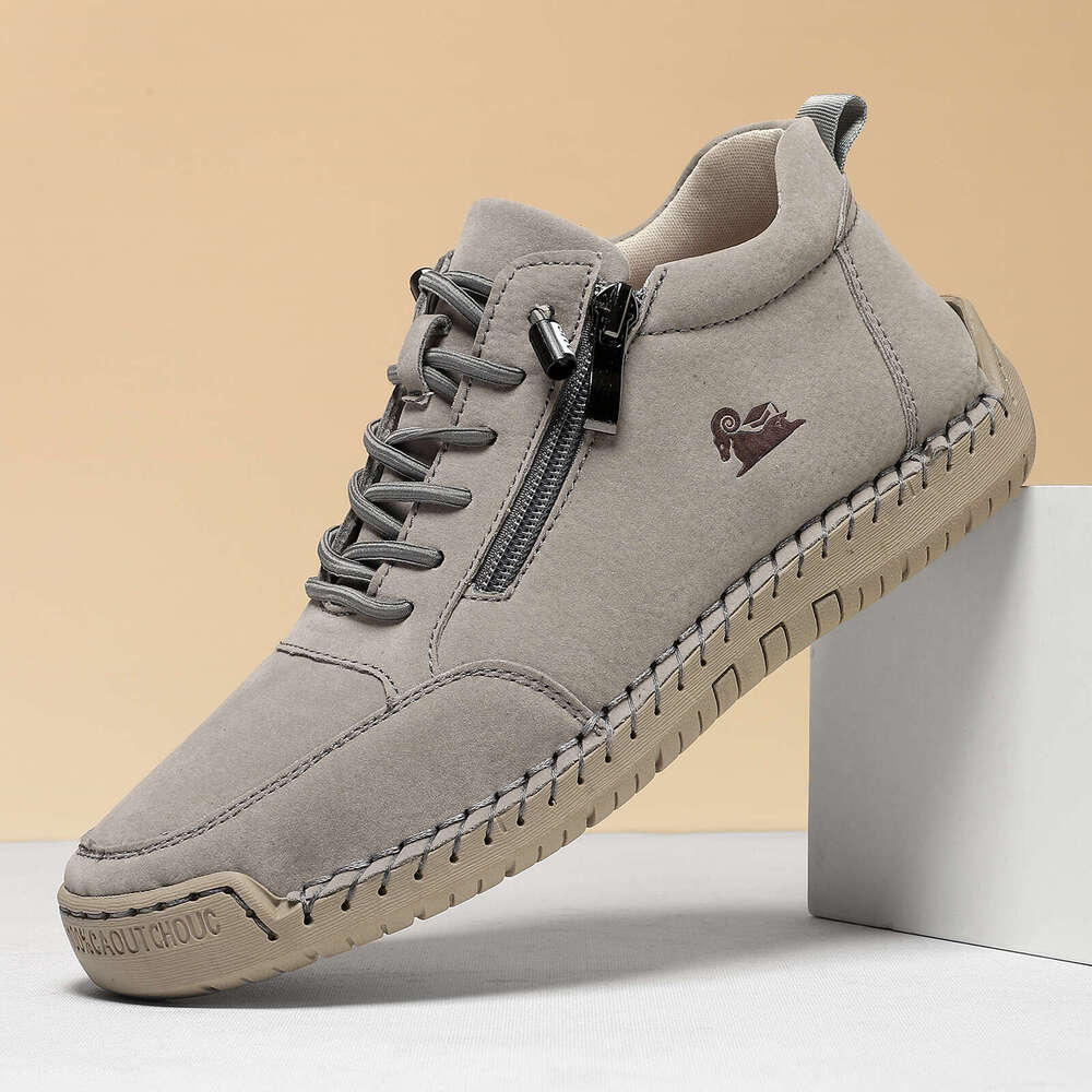Hand-stitched Women's Soft Sole Autumn Winter Flat Casual Shoes Martin Boots designer shoes sneakers chaussure