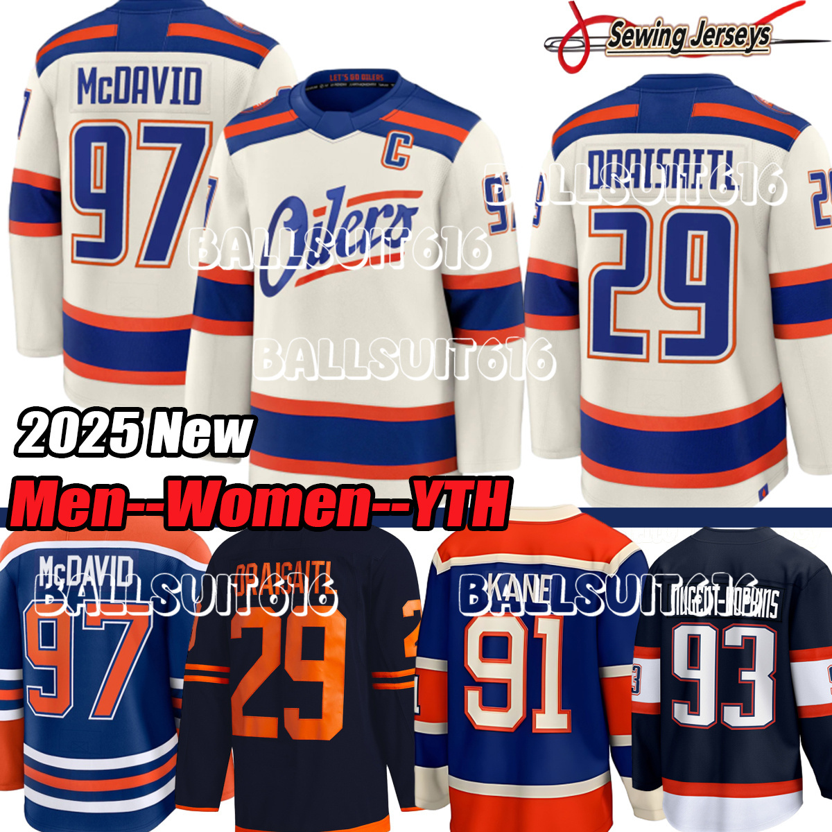 #97 McDavids jersey Oilers Jersey #29 Leon Draisaitl jersey #99 Wayne Gretzky Evander Kane Jersey Zach Hyman Viktor Arvidsson Skinner edmonton hockey jerseys