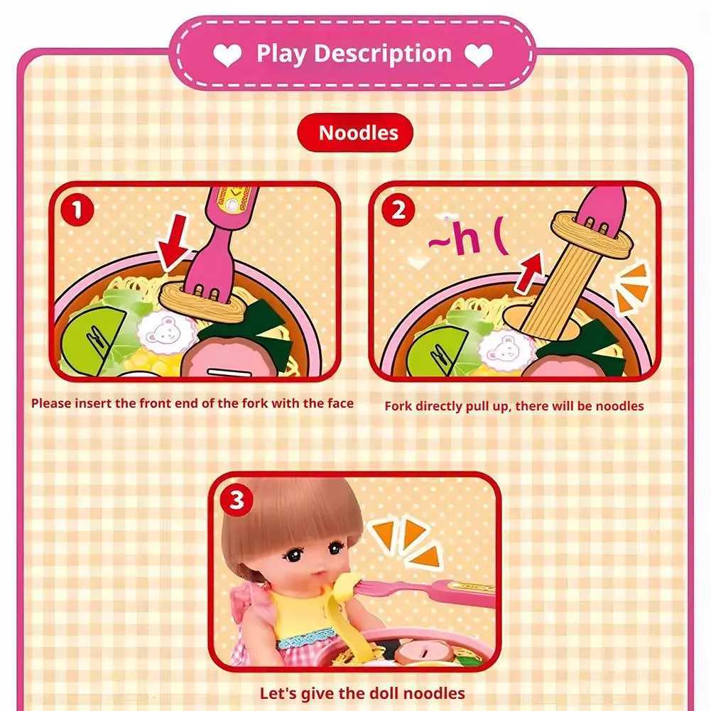 NEW Food Feeding Pudding Feeding Toy Little Bear Bento Food Platter Role Play Early Education Pretend Play House Toys C250922