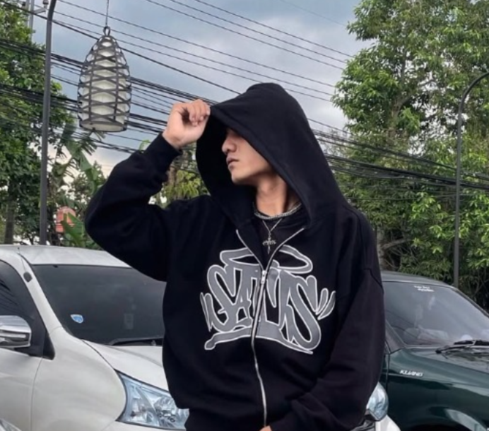 2K American Harajuku Set Streetwear Men Clothing Retro Zipper Hoodie Hip Hop Trendy Printed Casual Couple Sportswear Pants 250729
