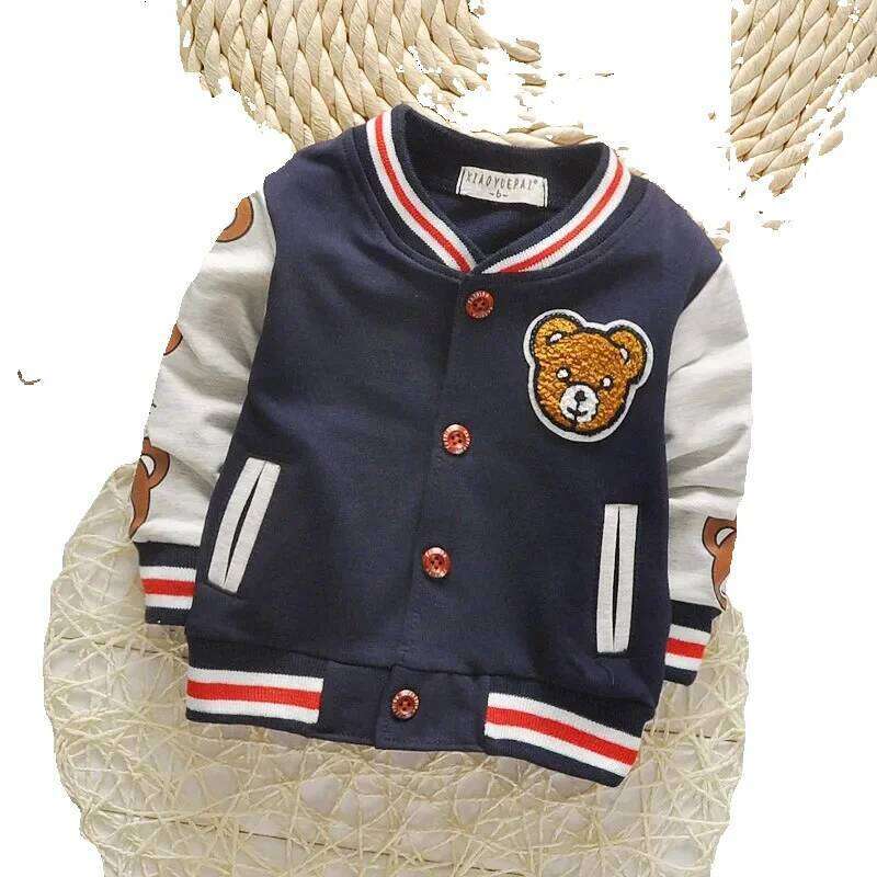 children girls clothes kids baseball sweatershirt toddler fashion brand jacket spring autumn baby outwear for boy coat