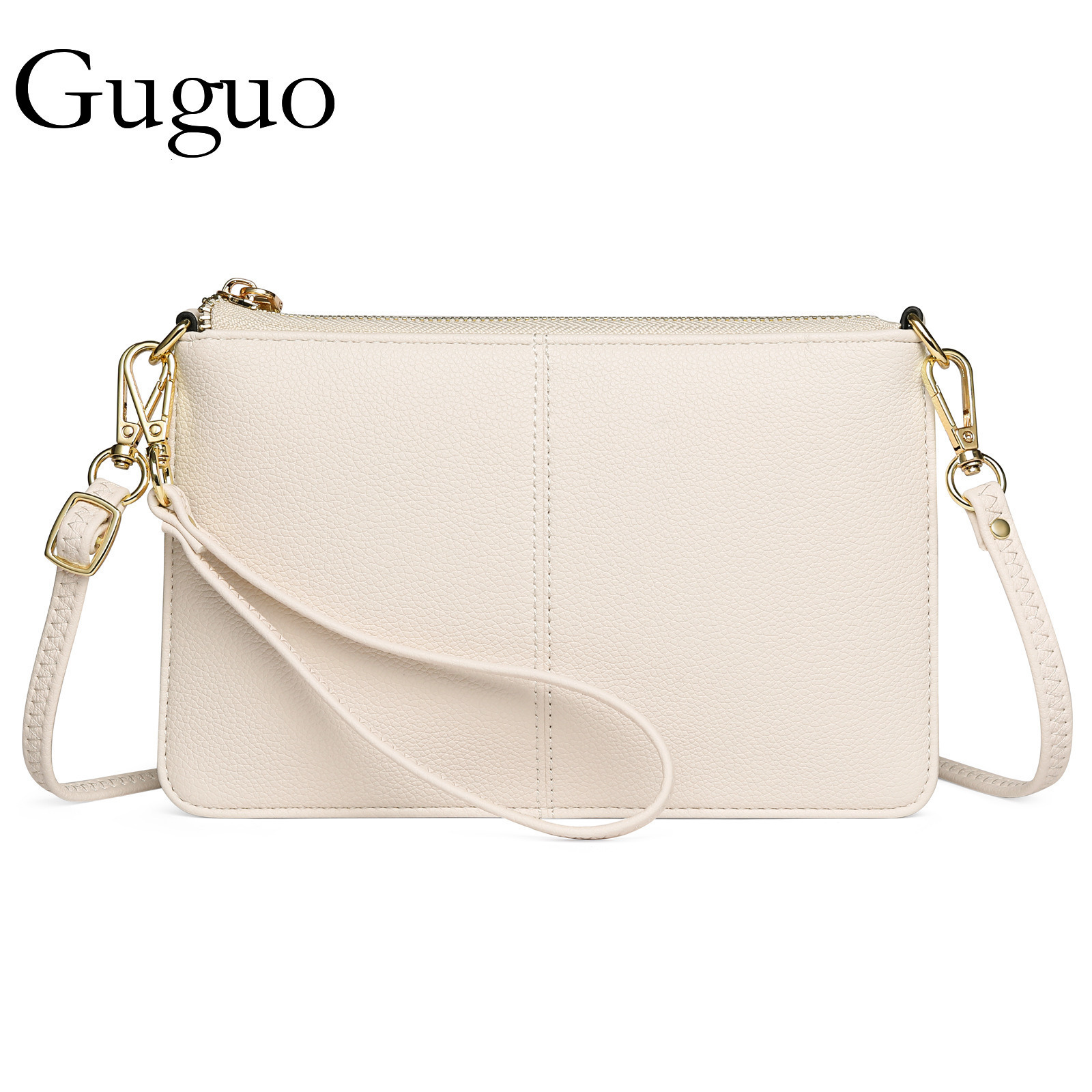 Guguo Designer Bag Women's Clutch Bag 2025 New Simple Casual Single Shoulder Luxury Bag Crossbody Bag PU Phone Bag In Stock One Piece Dropshippin