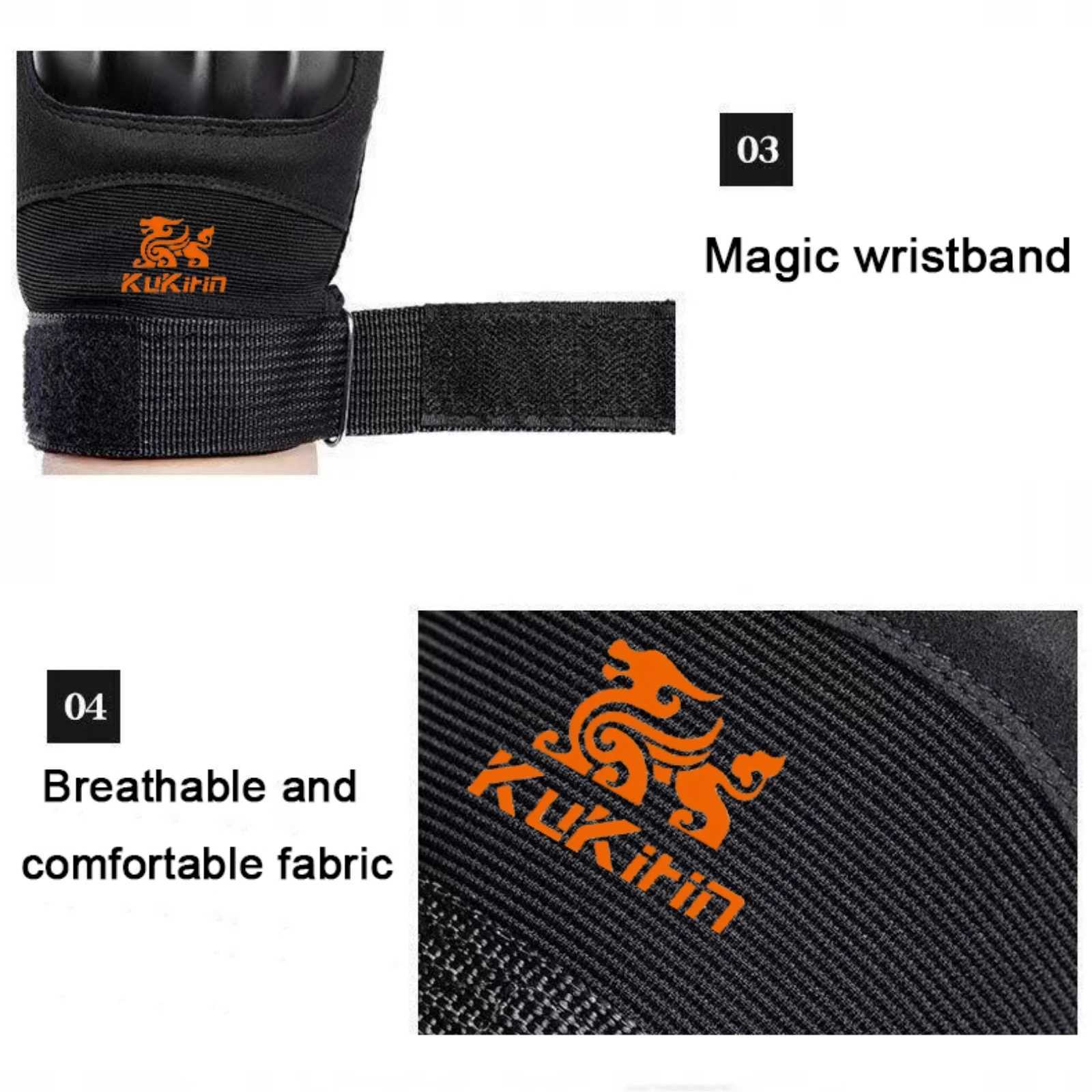 Kukirin Anti Slip Cycling Gloves Outdoor Mountaineering Camping Hiking Gloves Breathable WearResistant Hunting Tactical Gloves J250922