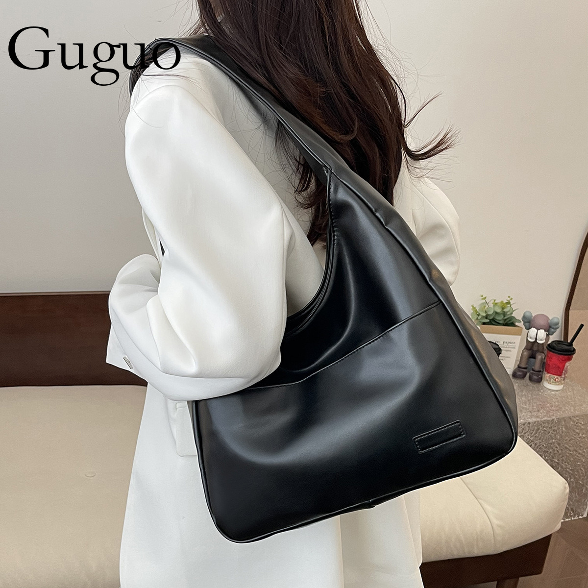 Guguo Designer Bag Bag Autumn 2025 Luxury Bag New Women's Tote Bag Shiling Large Capacity Shoulder Bag Handbag Crossbody Shoulder Bag
