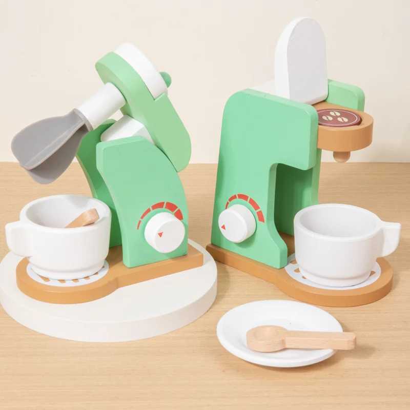 Wooden Kitchen Pretend Play Set Montessori Simulation Plates Dishes Accessories Playset Toy for Toddlers Gifts Ages 3 C250922