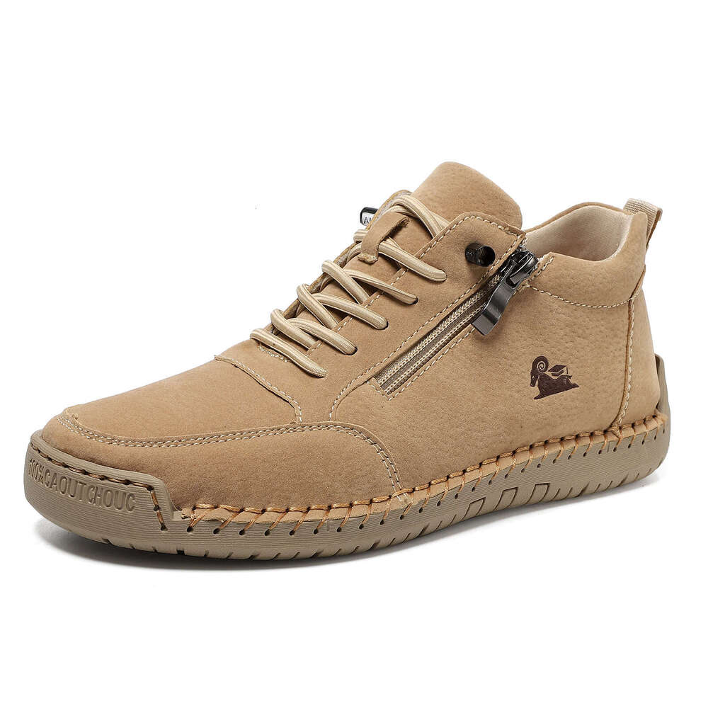 Hand-stitched Women's Soft Sole Autumn Winter Flat Casual Shoes Martin Boots designer shoes sneakers chaussure