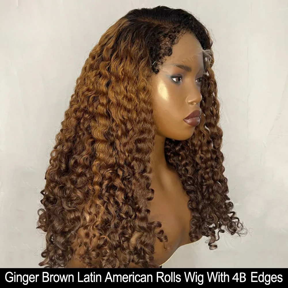 Highlight Wig Human Hair Curly Wigs 13x4 13x6 HD Lace Frontal Wig Brazilian Hair Glueless Wear And Go Pre Plucked 180 Density For Women