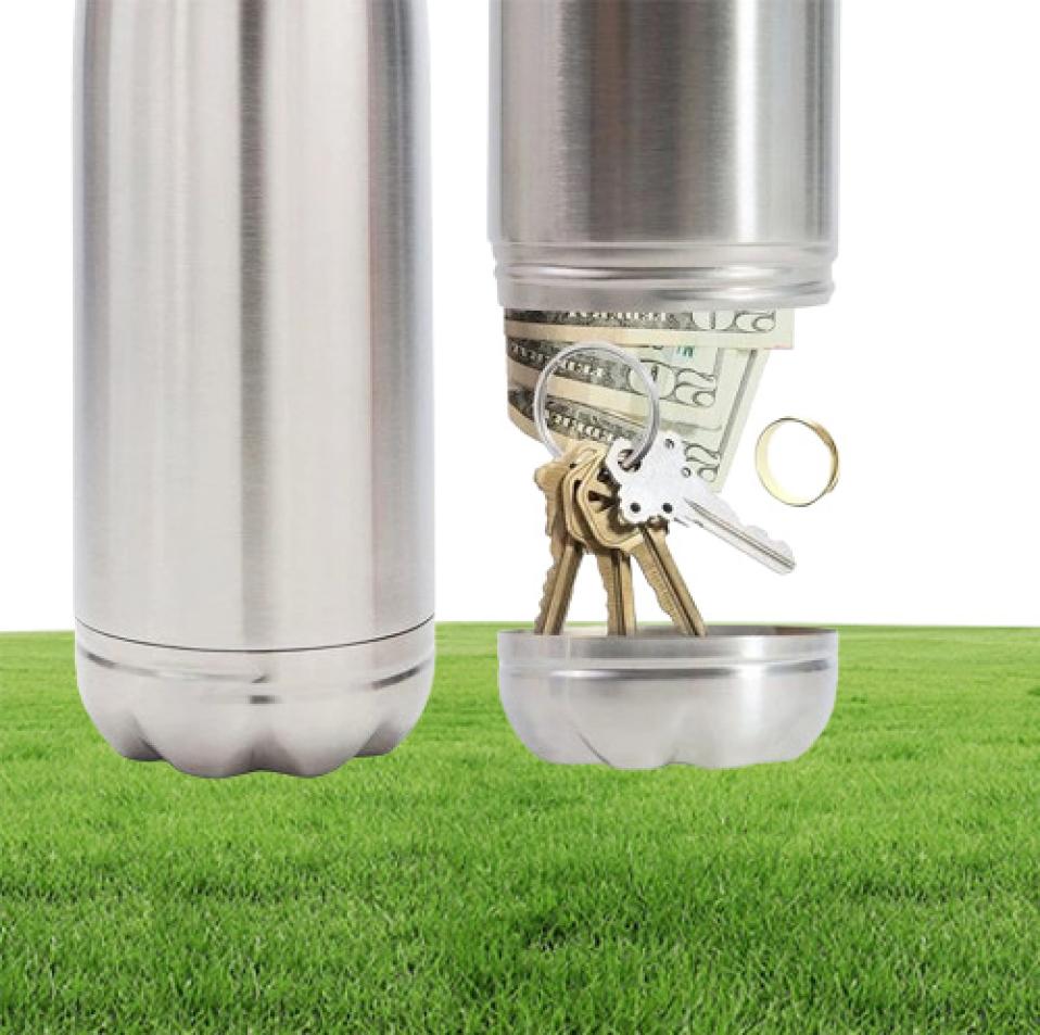 Storage Boxes Bins 750ml Diversion Water Bottle Portable Water Bottle Secret Stash Pill Organizer Can Safe Hiding Spot for Money B3059642