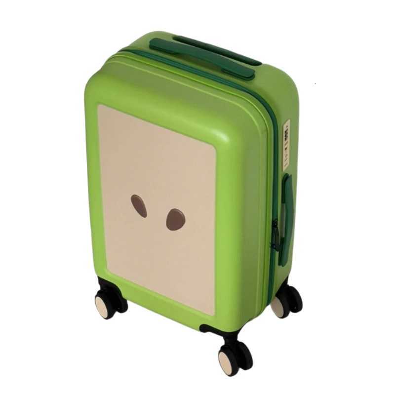 Green Apple Red Apple Design Suitcase 20inch 24inch Carry On Wheeled Luggage with TSA Lock Durable Quiet Silent Wheels Unis H260522