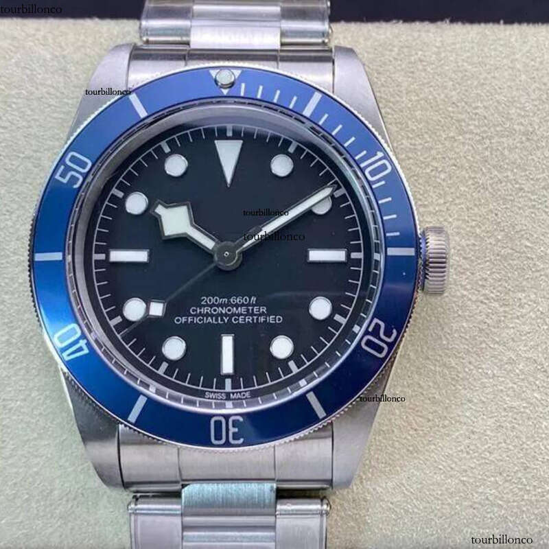 Mens Watch U1 Top AAA 41mm Black Bay Automatic Movement Hot Style Fashion High Quality Watch Waterproof Watch with Box Sapphire Glass