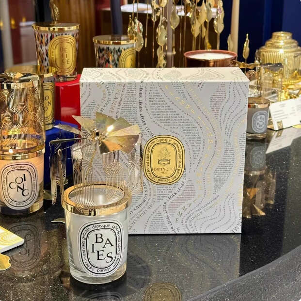 Candle Christmas Candle Aromatherapy Candle Valentine S Day Scented Candle Pure Natural Plant Essential Oil Less Fragrance Souvenir Gift Box Limited E