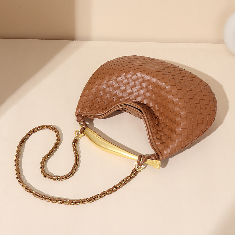 New Handmade Woven High-Quality Tote Trendy Fashion Shoulder Versatile Comfortable Crossbody Bag for Women