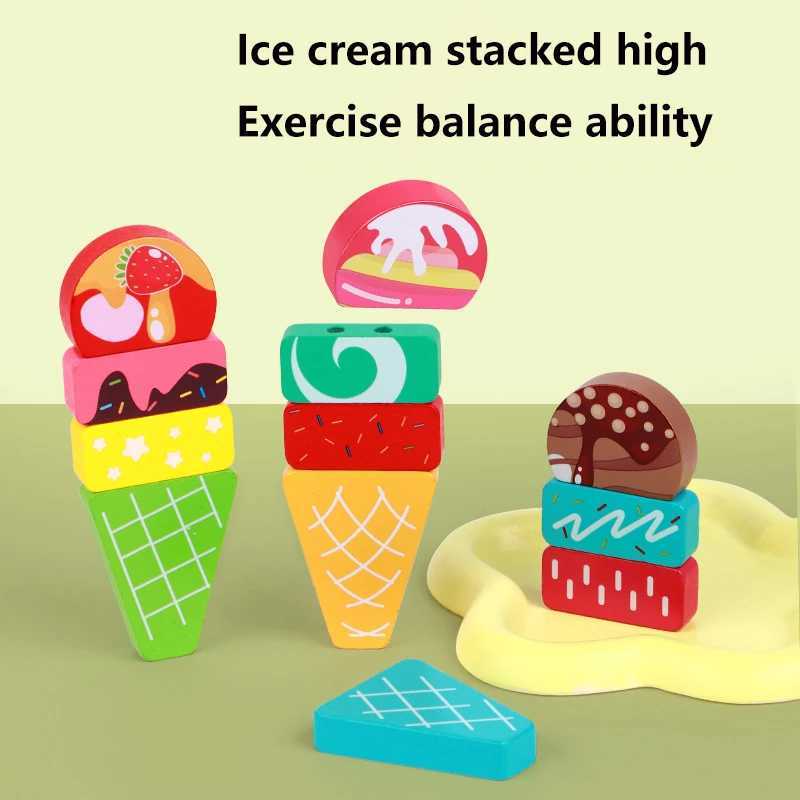 Wooden Ice Toys Playing House Toy DIY Ice Game ParentCHIld Interactive Board Games Gifts For Boys And Girls C250922