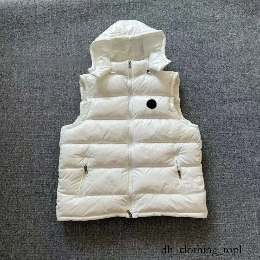 maya Designer Puffer Jacket Mens monclarer Jacket Winter Down Vests Unisex Couple Womens Jacket with Body Warmer Zip Up White monclur jacket doudoune Fashion f1