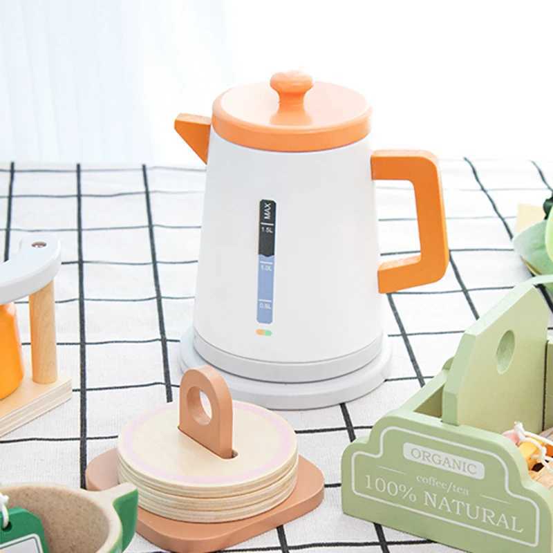 Childrens Wooden Tea Set Simulation Game Early Education Toy Childrens Tea Party Fun ParentChild Interaction Holiday Gift C250922