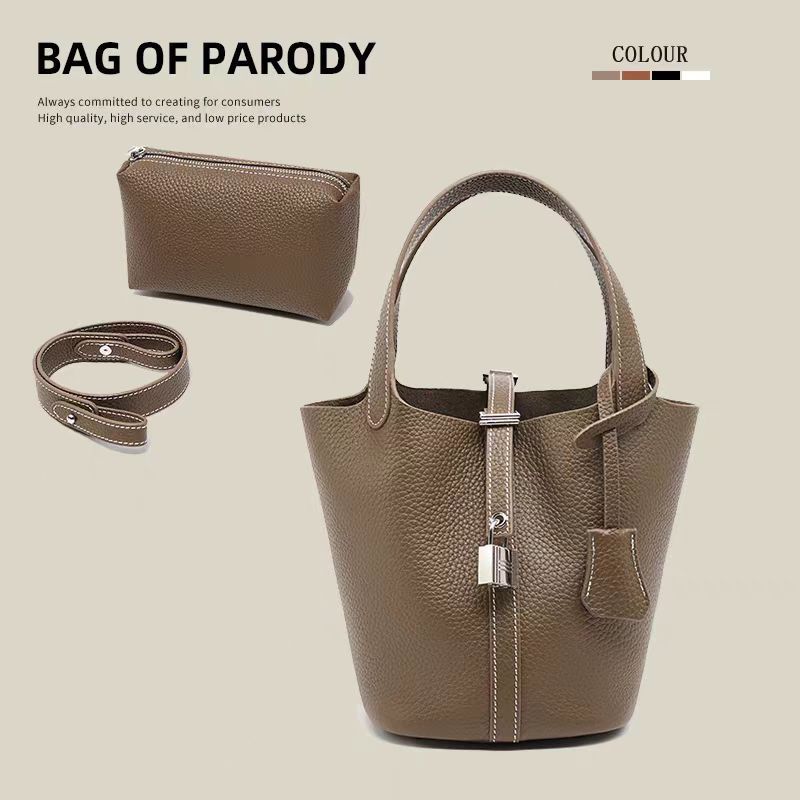 BAG OF PARODY designer bag Light luxury high quality Minimalist commuting handbag niche artistic shoulder bag Soft-touch