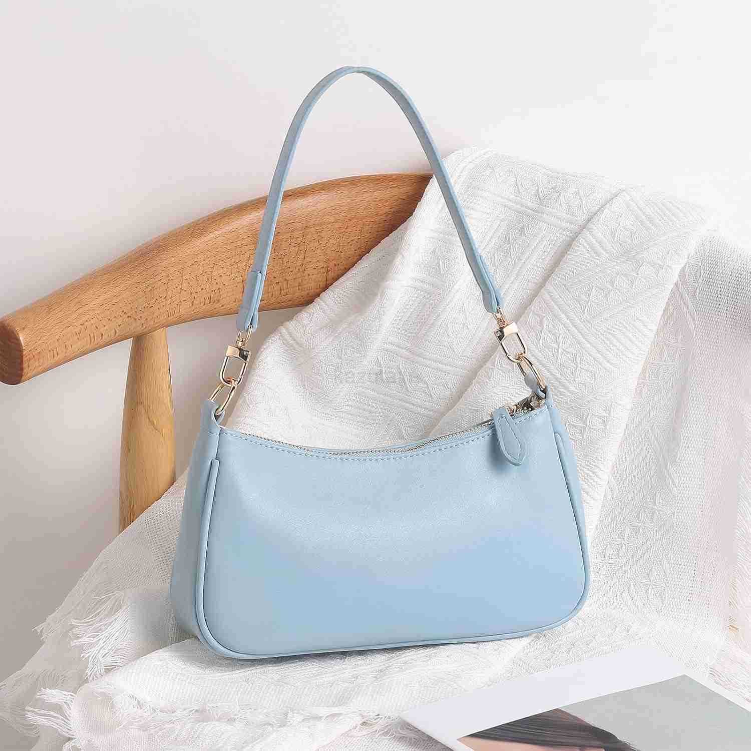 WantGor CluTCh Tote Handbags Shoulder Purse for Women Crossbody Bags Mini Hobo Bag Vegan Leather Trendy Handbag Z250922