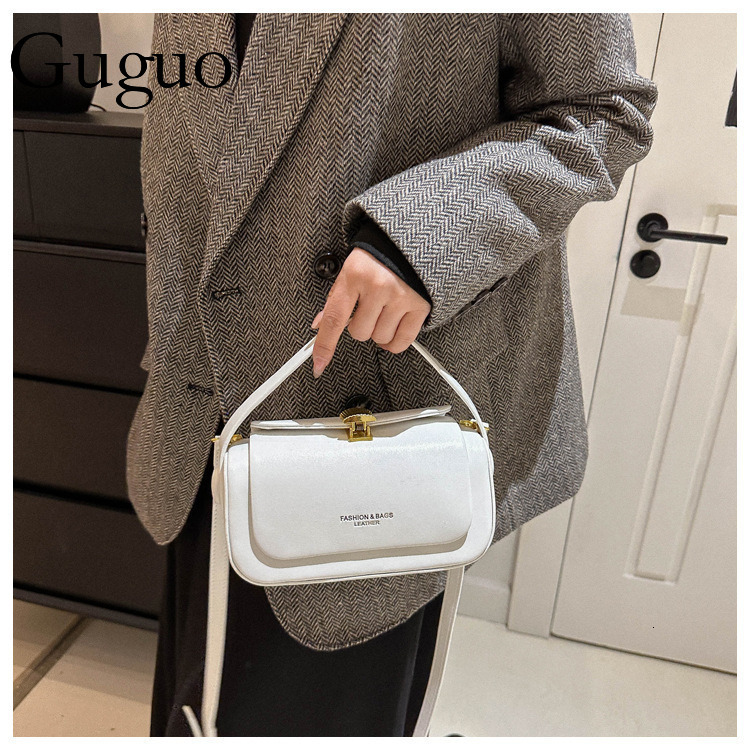 Guguo Designer Bag 2025 Spring Summer New Korean Style Trendy Fashion High-end Small Square Bag For Women, Single Shoulder Luxury Bag Crossbody Bag Wi