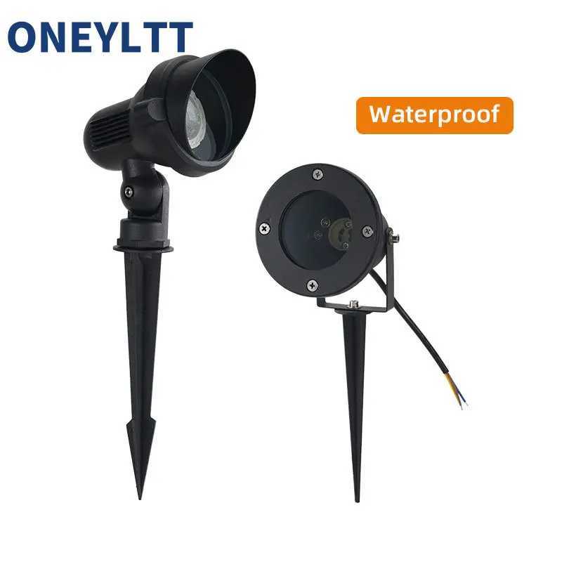 IP65 Outdoor Garden GU10 MR16 220V 110V LED Lawn Spike Light Pond Path Landscape Spot Light Bulbs C250922