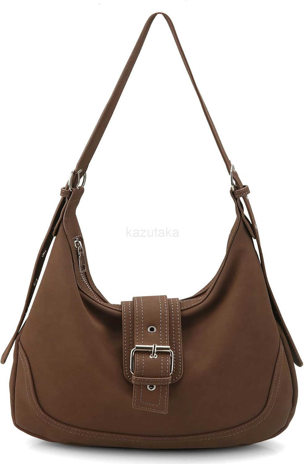 Shoulder Bag for Women Trendy Crossbody Bags Hobo Purse Vegan Leather Handbag with Adjustable Strap Z250922