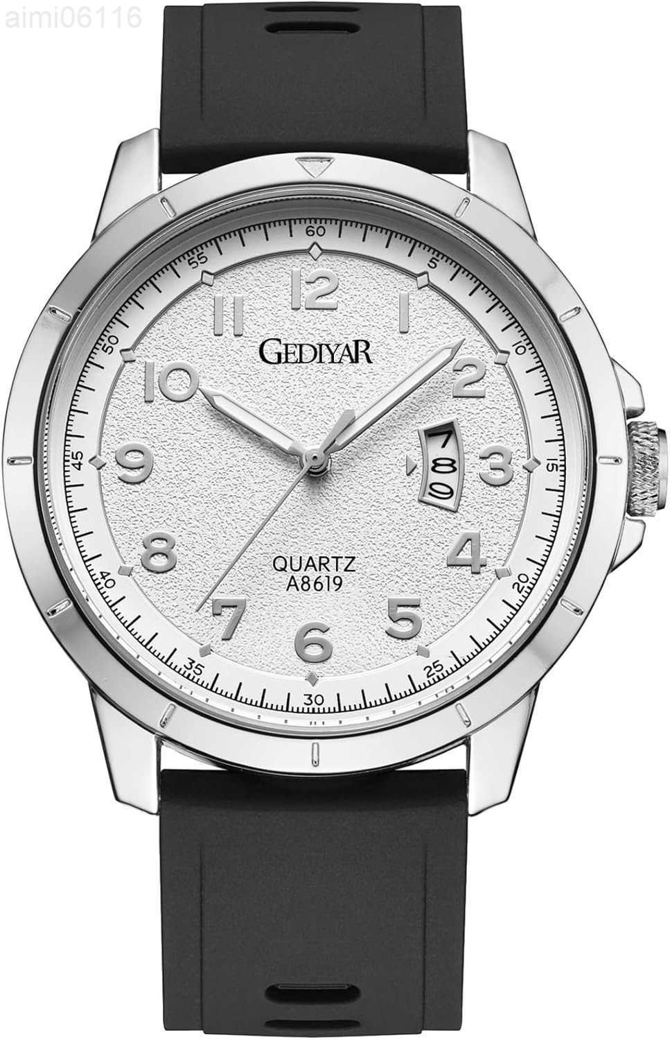 Mens Quartz Analog Wrist Watches Calendar Date Waterproof Big Large Face Watch for Men Business Casual Dress Sports Z250922