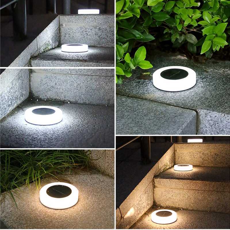 Solar Led Lawn Light Outdoor Courtyard Lamp Waterproof Villa Garden Lawn Decoration Balcony Terrace Layout Home Buried Lamp C250922